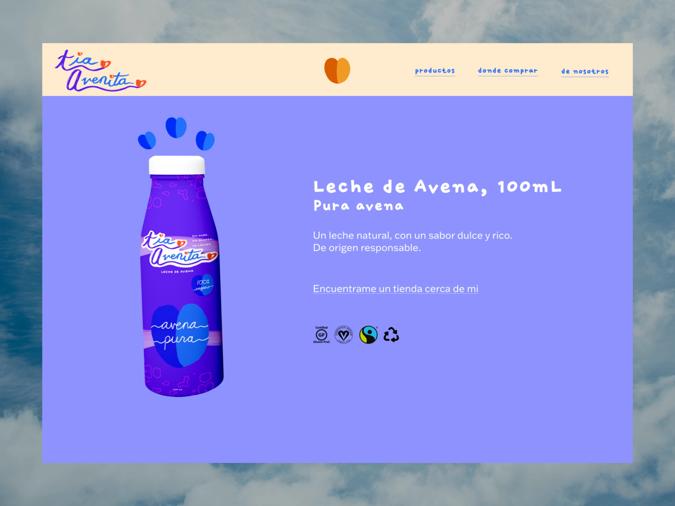 product page