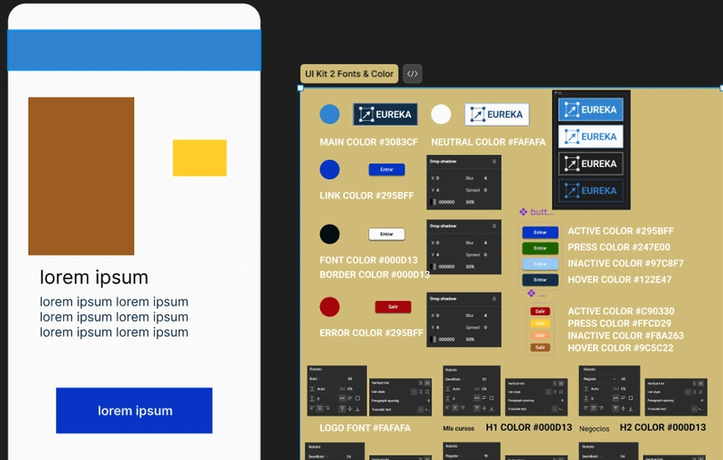UI kit & Branding
