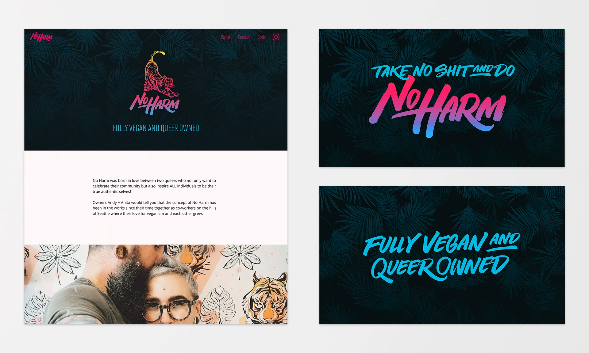 Landing Page & Brand Phrases