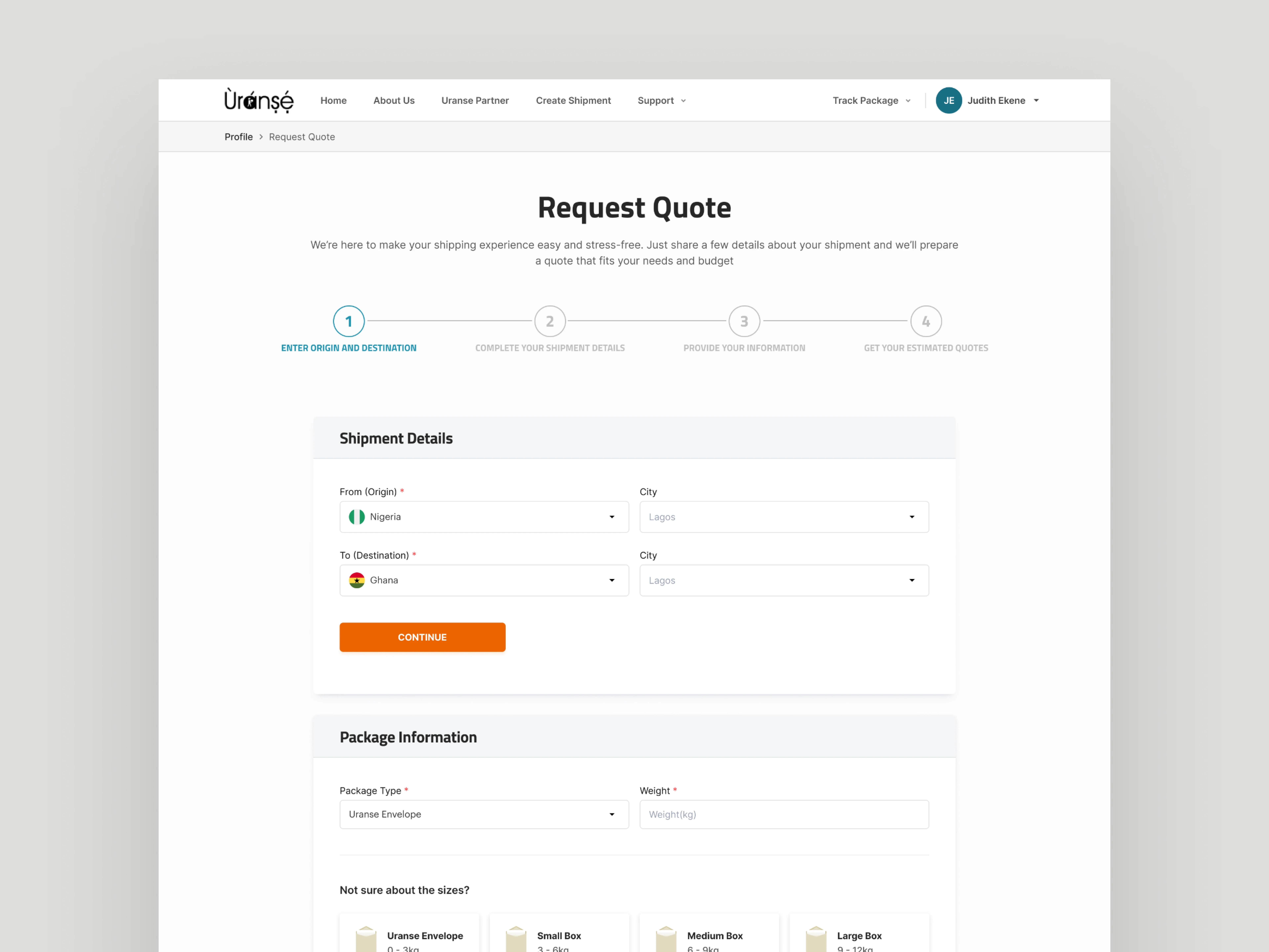 Request Quote Form