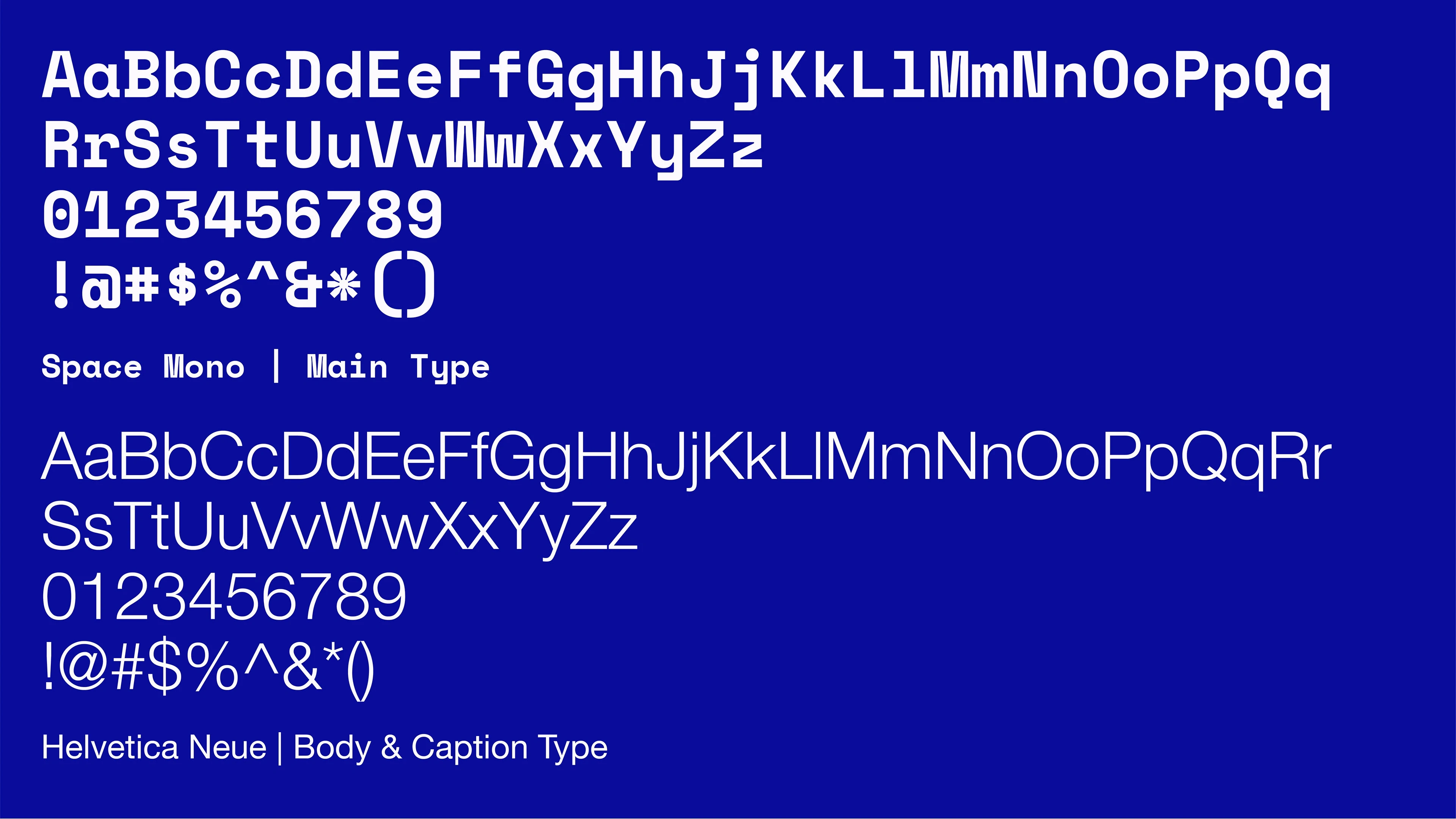 TYPOGRAPHY SYSTEM

HuddleSwim’s type system is led by Space Mono, a monospace typeface that brings precision and tech-forward structure to the brand voice. Paired with neutral sans-serif styles, it creates balance between clarity and expression. Headlines feel clean and modern, while product UI remains readable and efficient — echoing the same structured ease coaches bring to the sport every day.