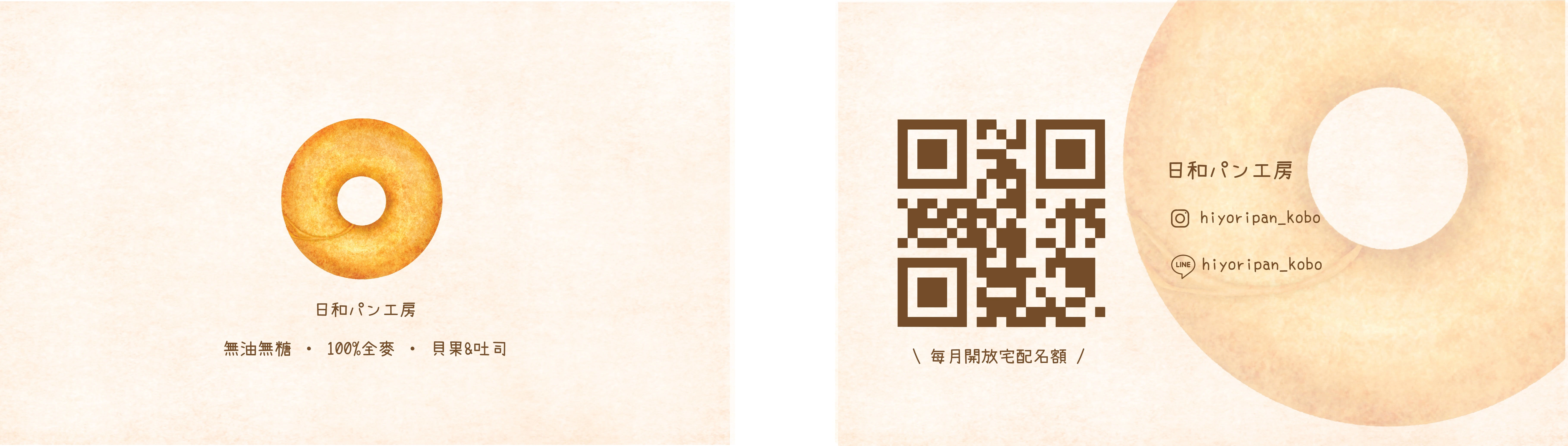 Business cards for market activities