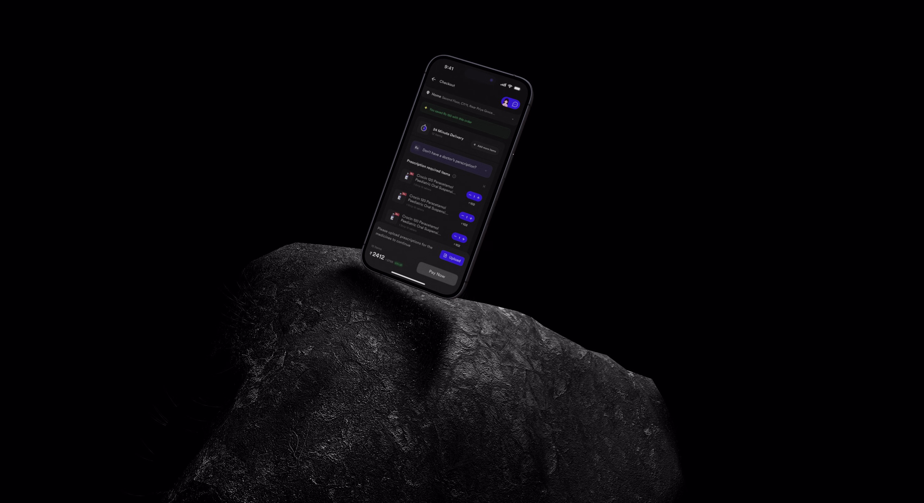 Placeholder project card media