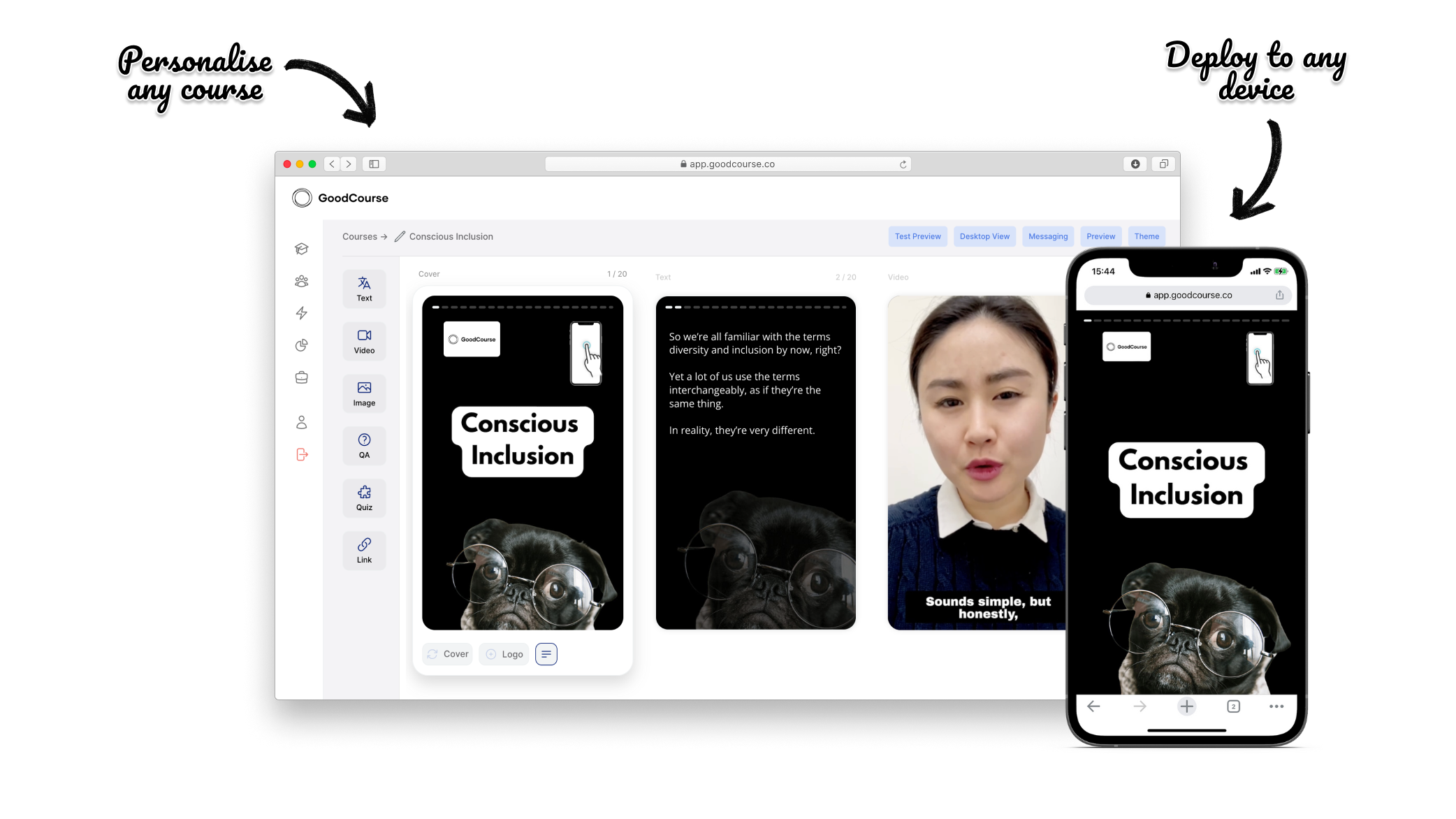 Placeholder project card media