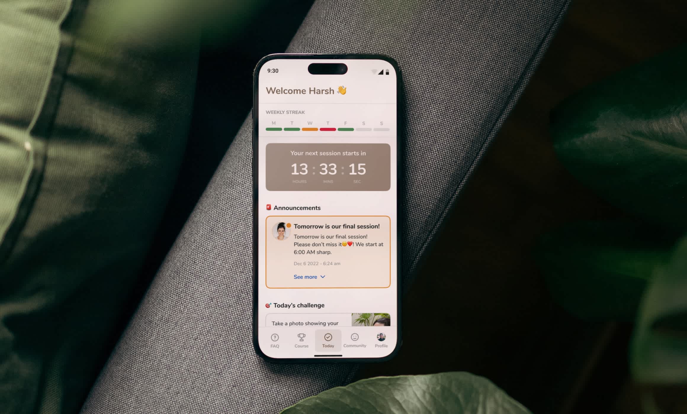 Placeholder project card media