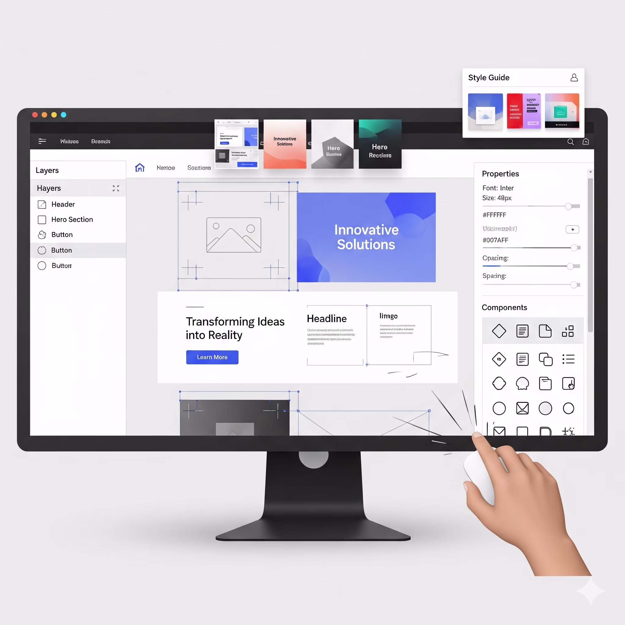 Placeholder project card media