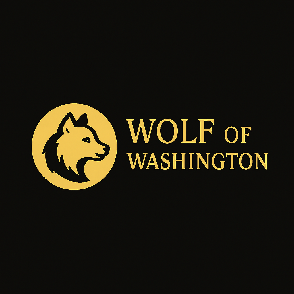 Wolf of Washington  logo