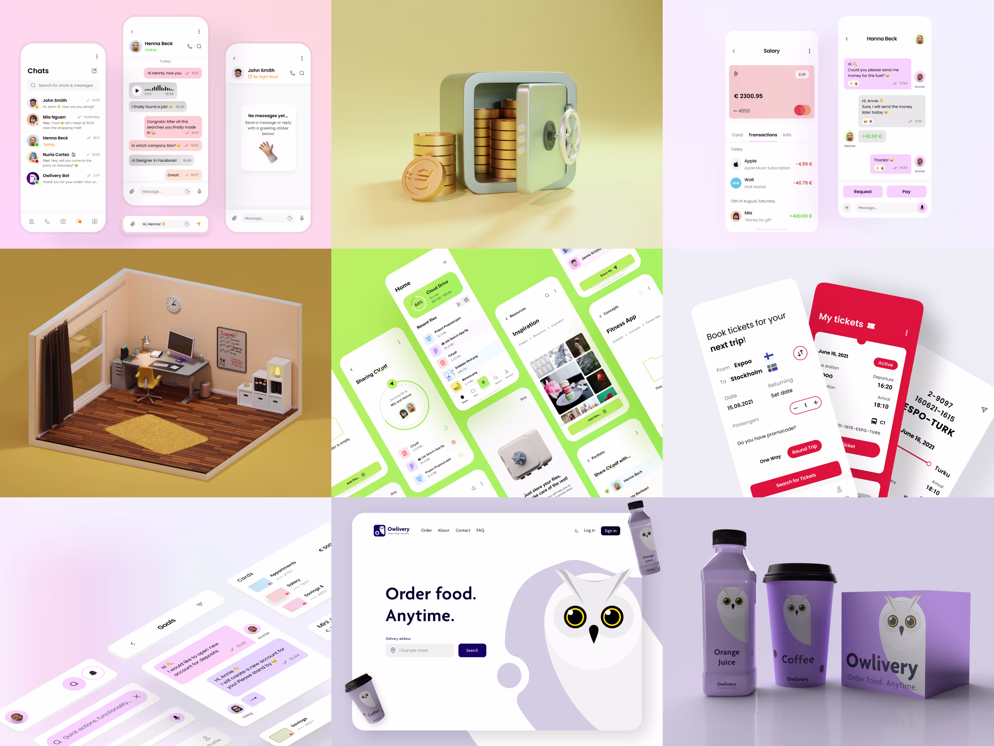 Placeholder project card media