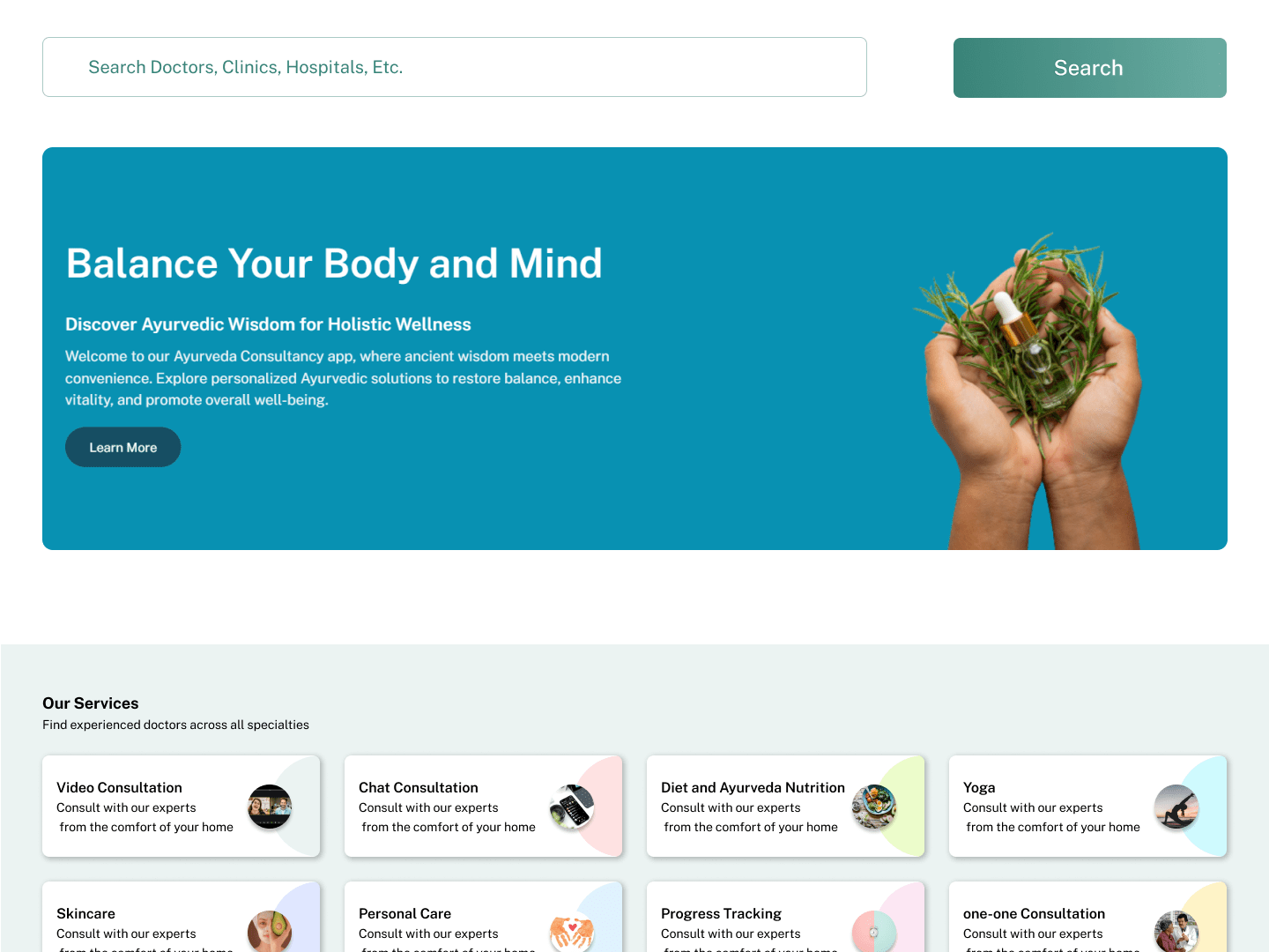 Placeholder project card media