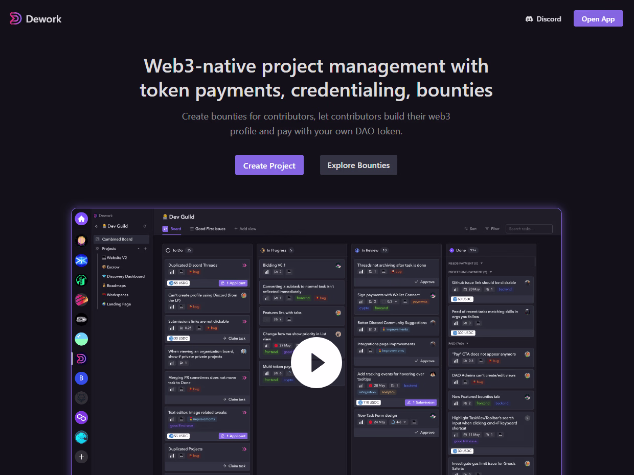 Placeholder project card media