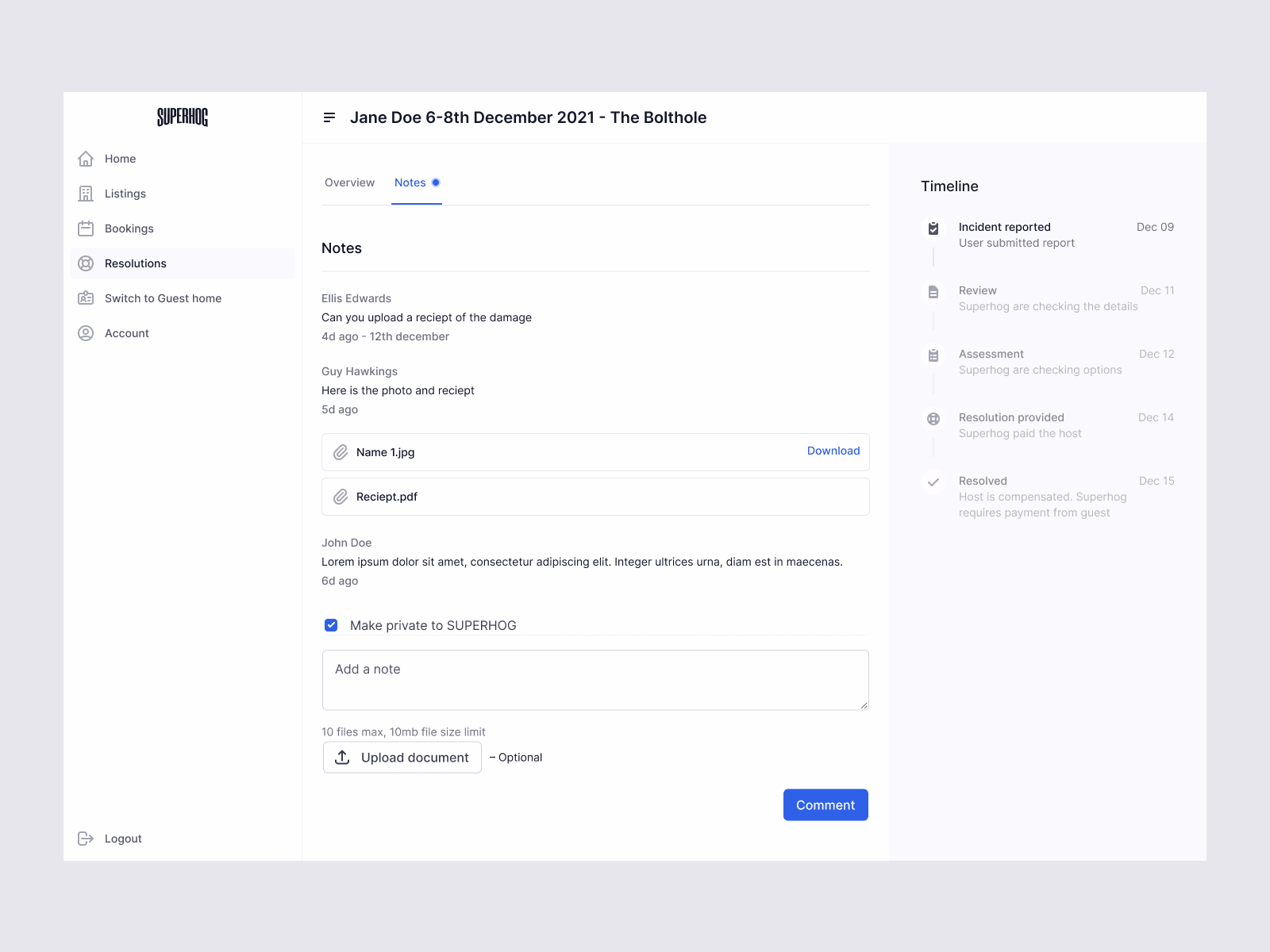 Placeholder project card media