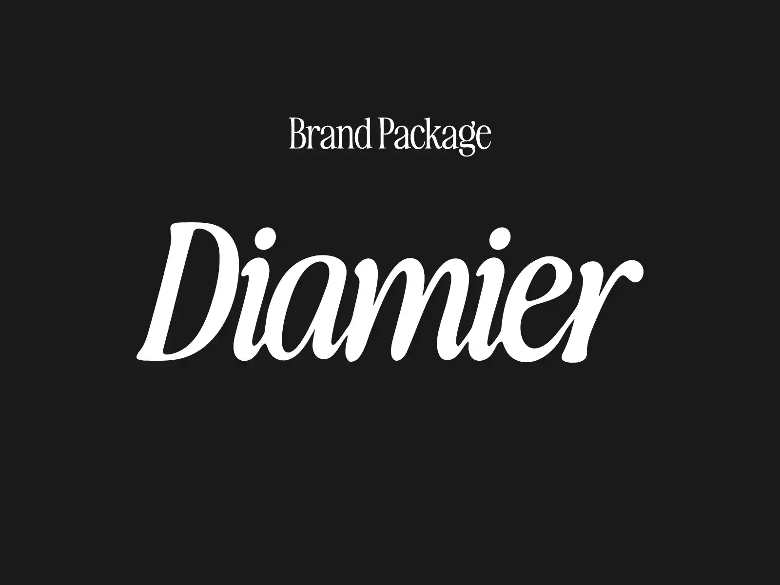 Brand Package, a service by Marcus Foggle