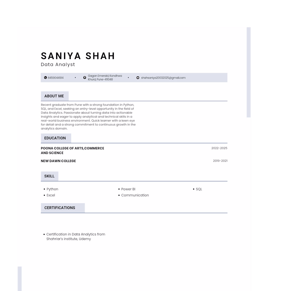 Saniya Shah