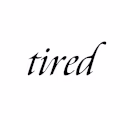 Tired avatar