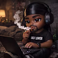 Black avatar