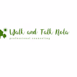Bridget Vacha, PhD; Walk and Talk Nola logo