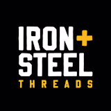 Iron+Steel Threads logo