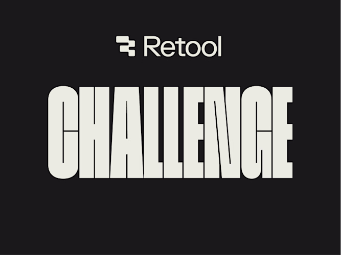 Text showing "Retool Challenge"