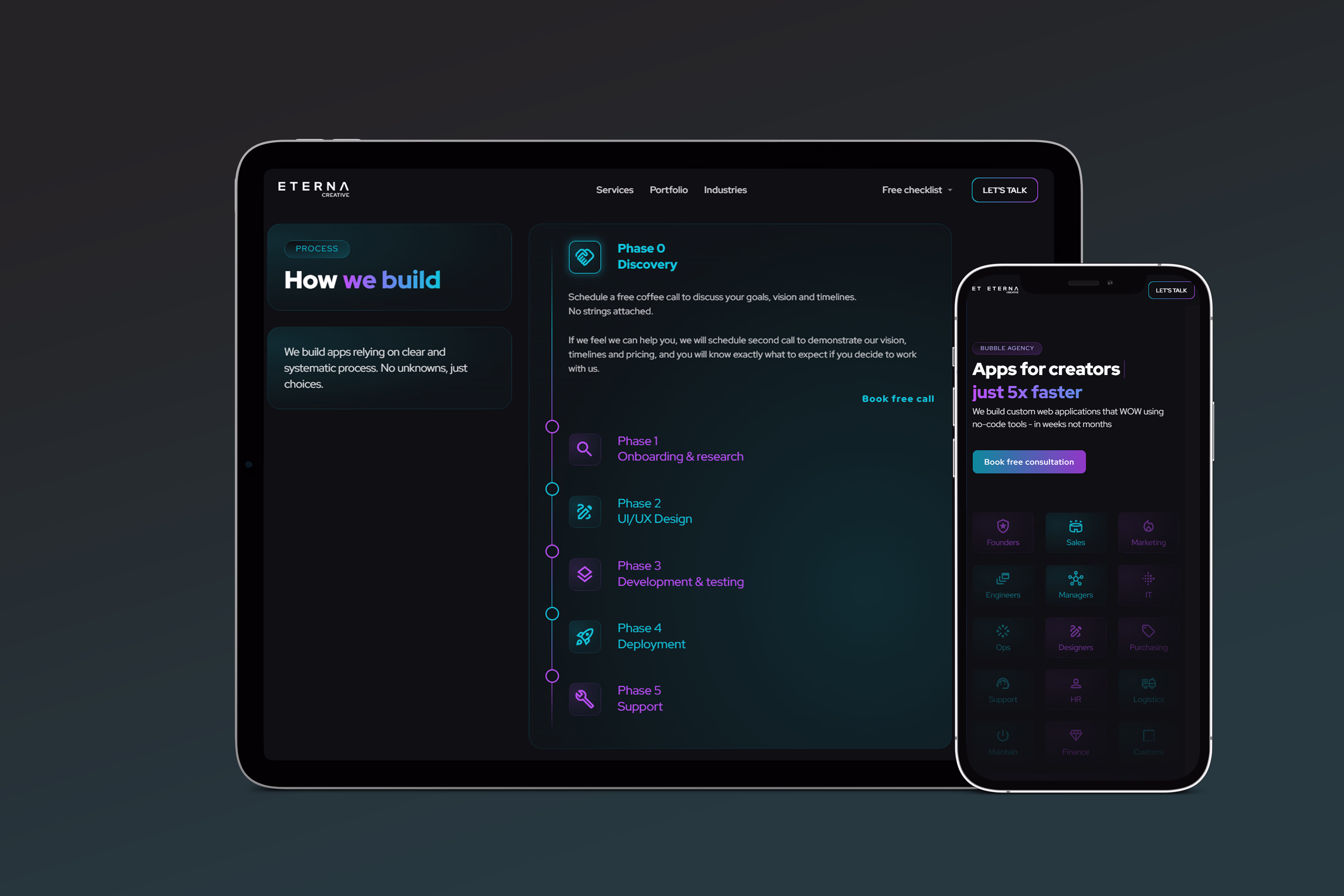 Placeholder project card media