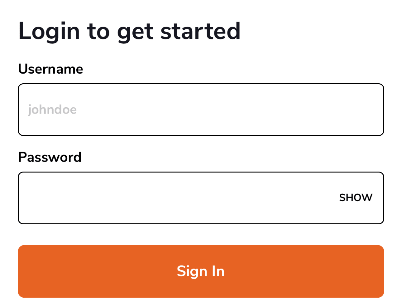 Placeholder project card media