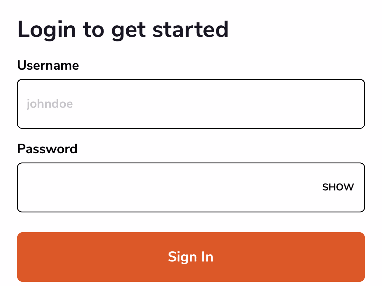 Placeholder project card media