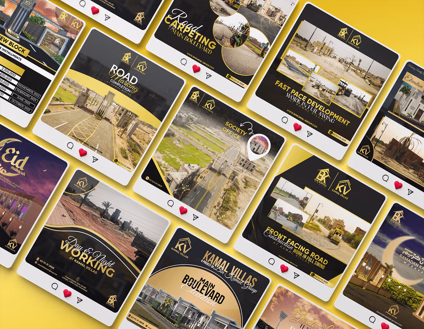 Placeholder project card media