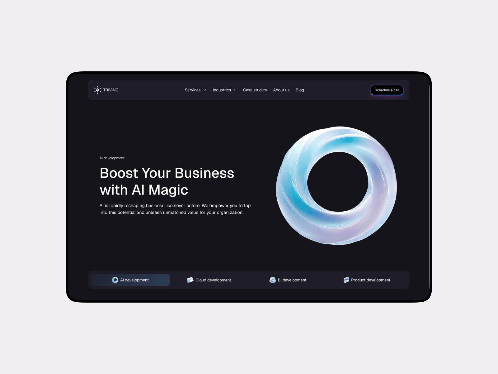 Placeholder project card media