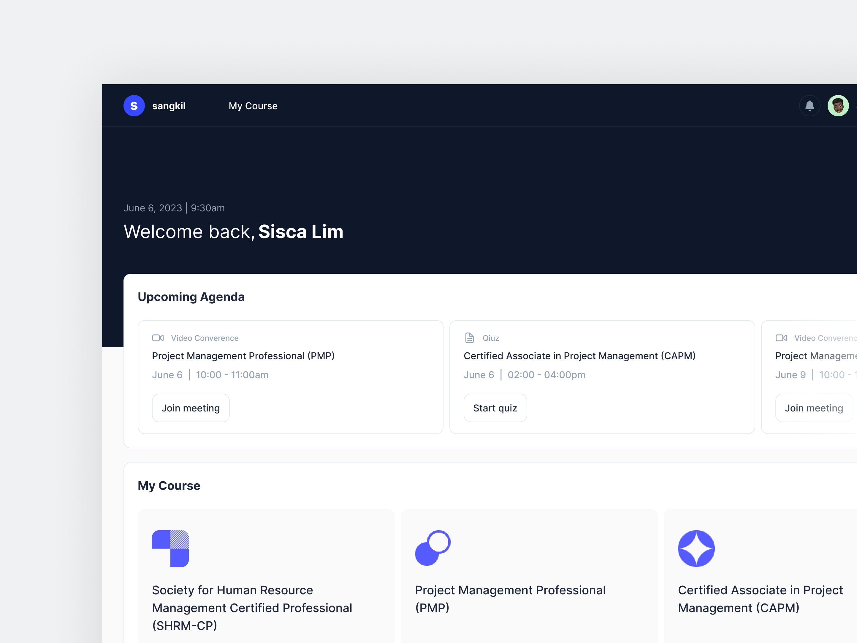 Placeholder project card media