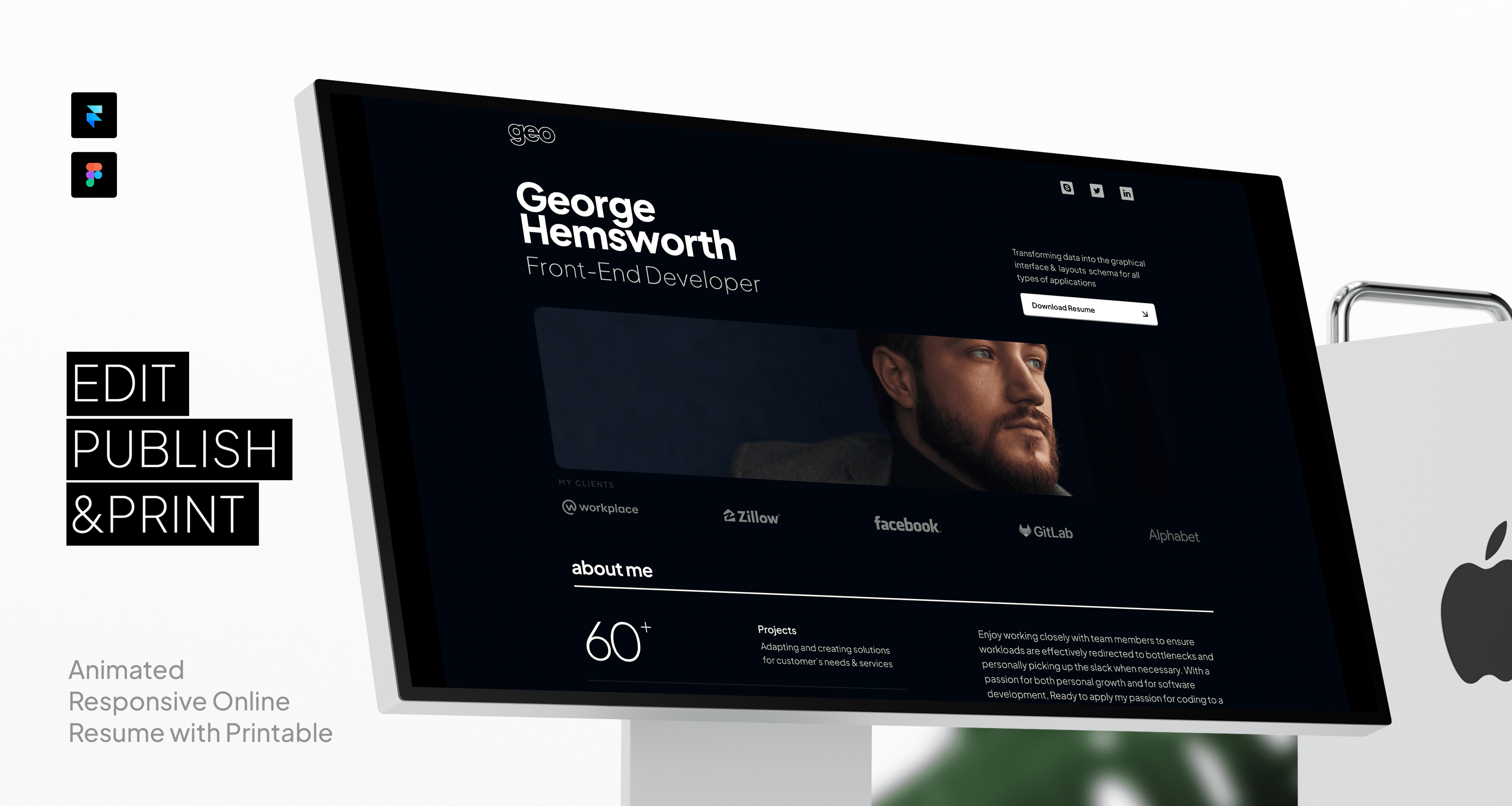 Placeholder project card media