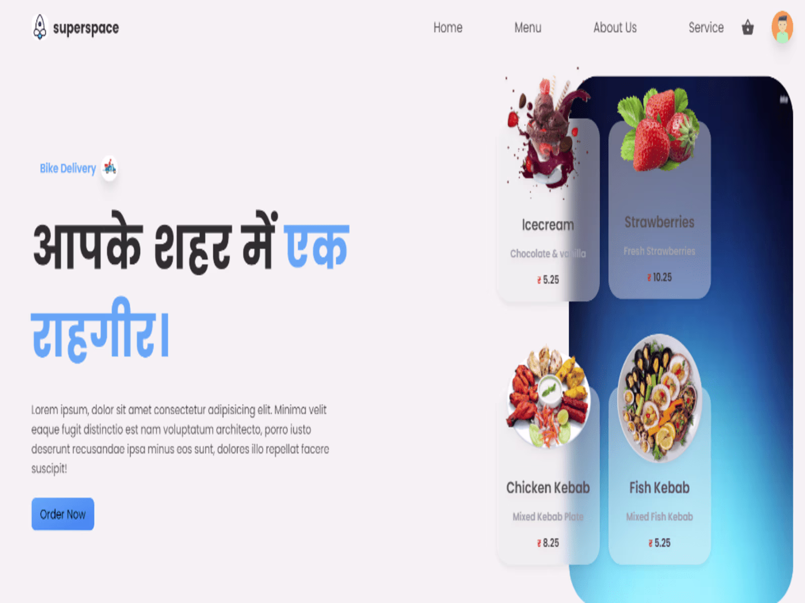 Placeholder project card media