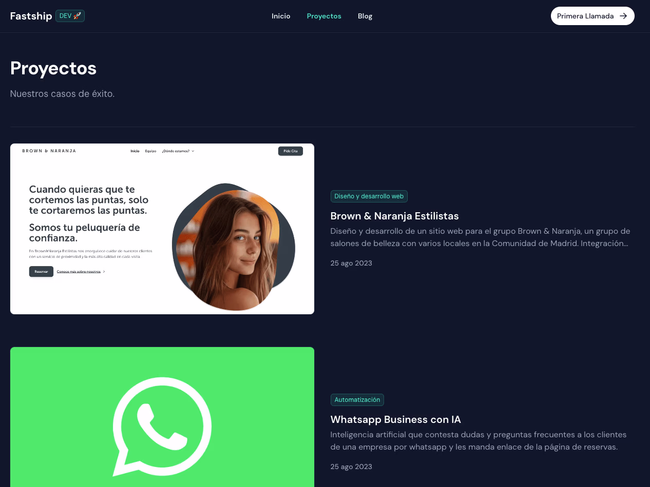 Placeholder project card media
