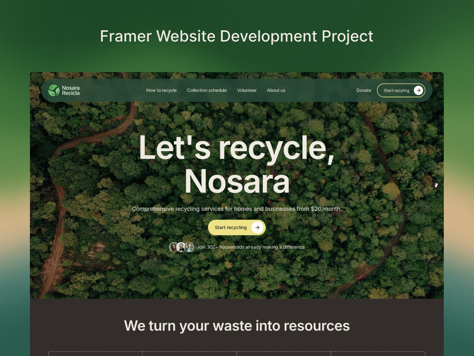 Placeholder project card media