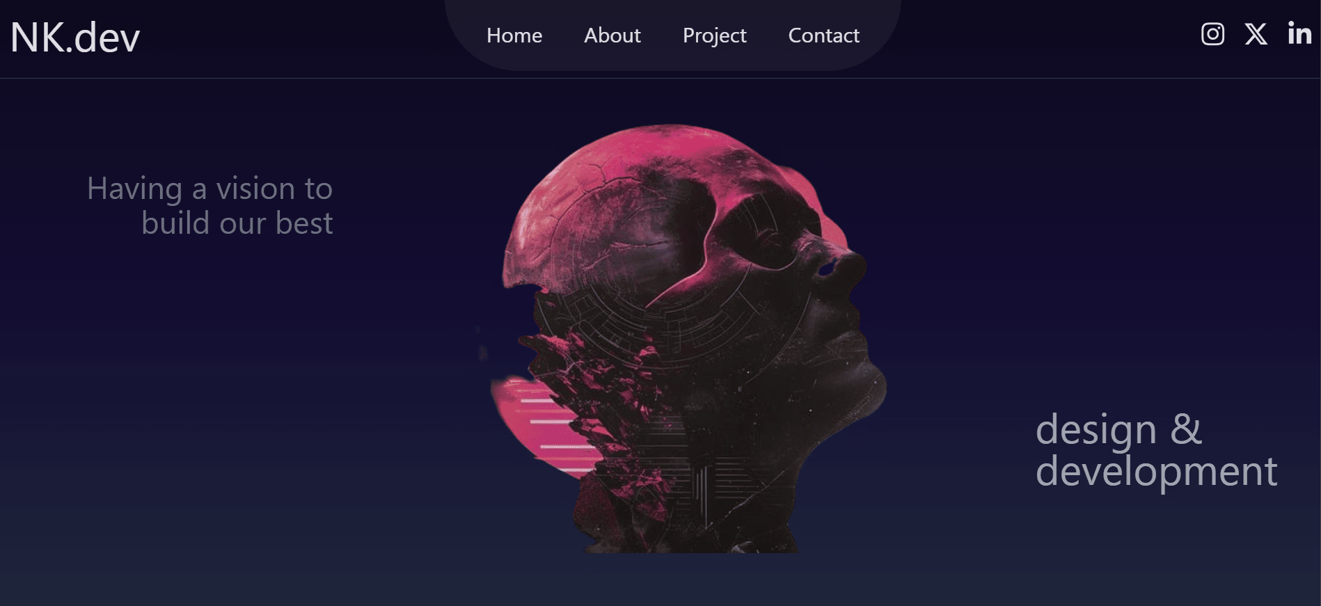 Placeholder project card media
