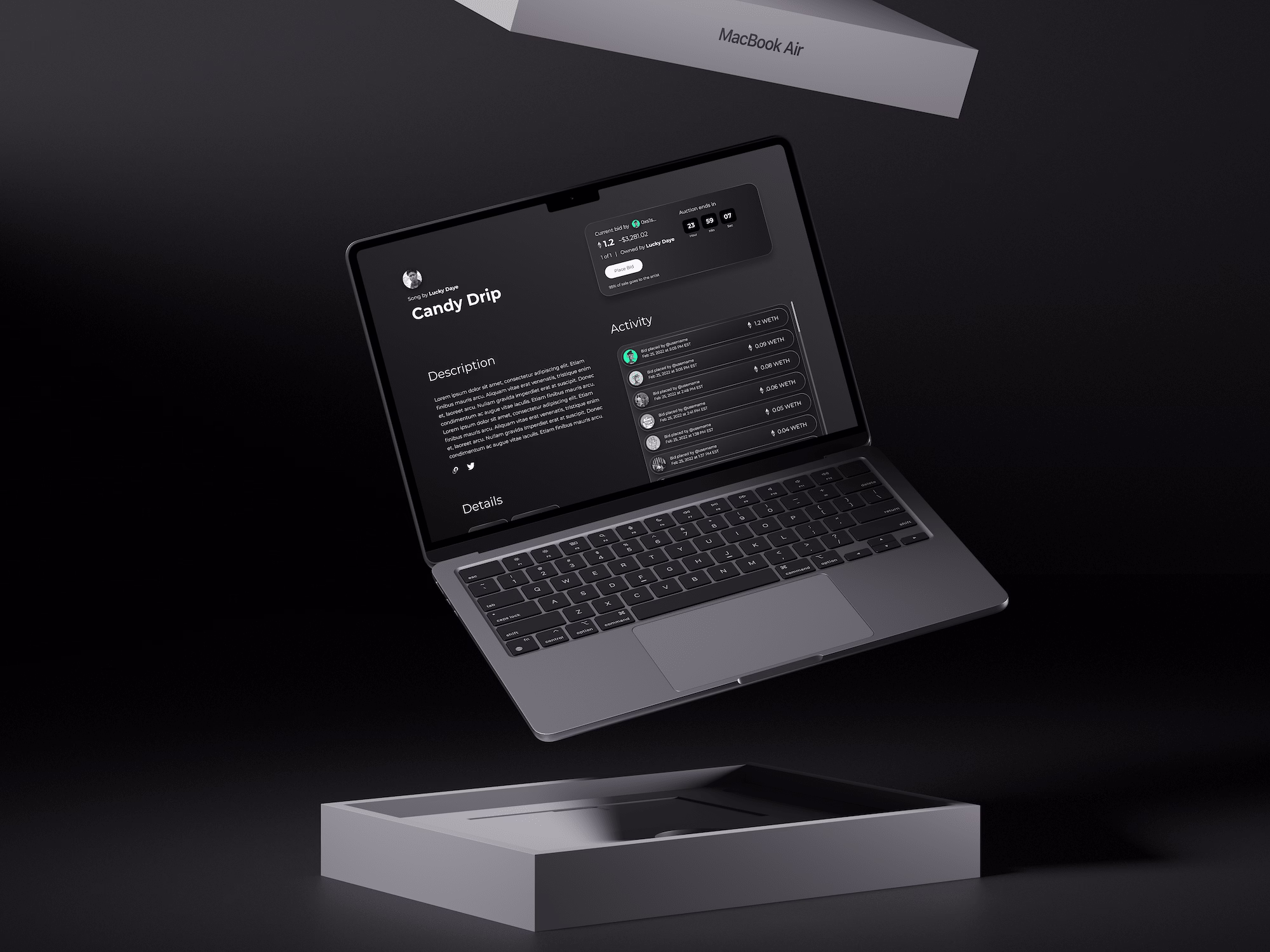 Placeholder project card media