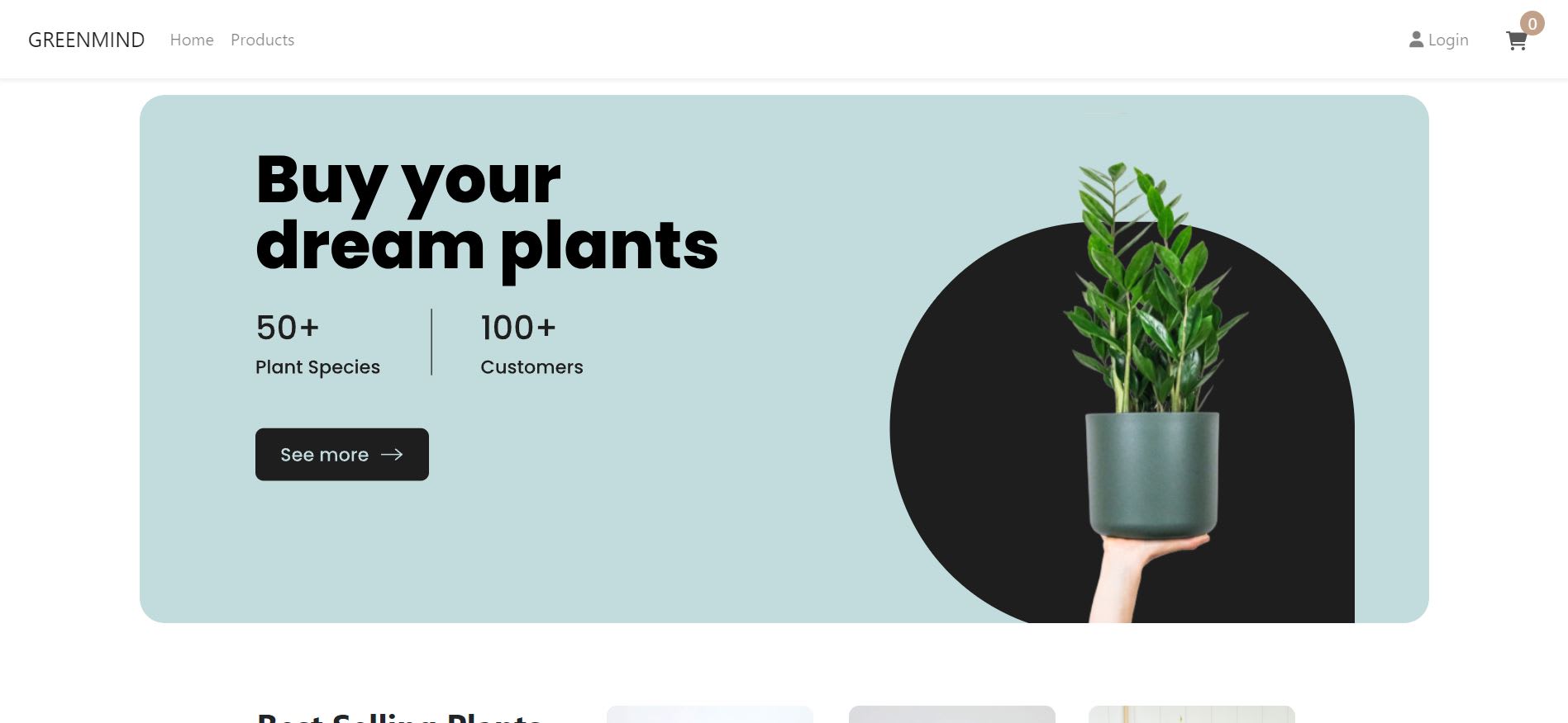 Placeholder project card media