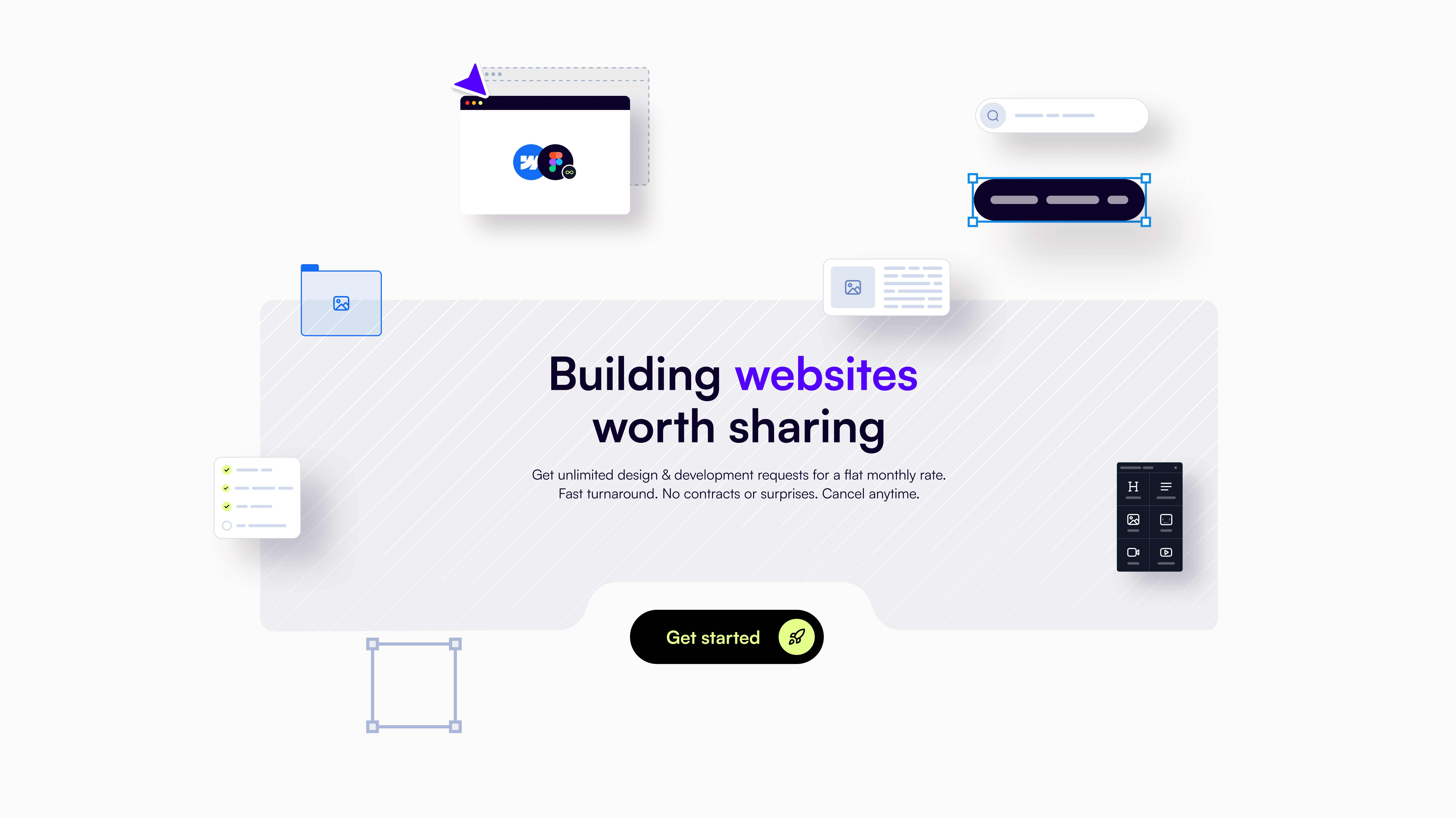 Placeholder project card media