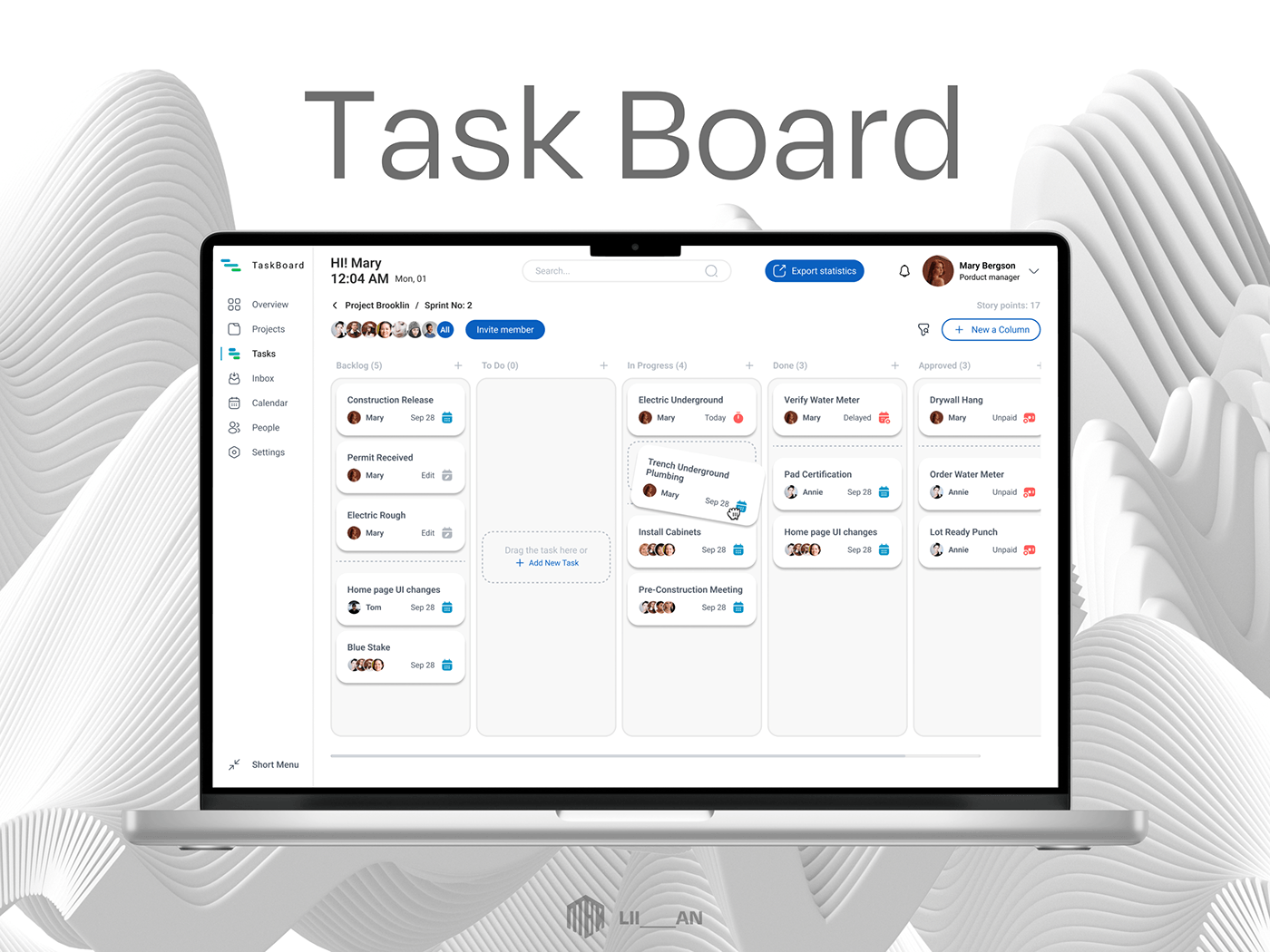 Placeholder project card media