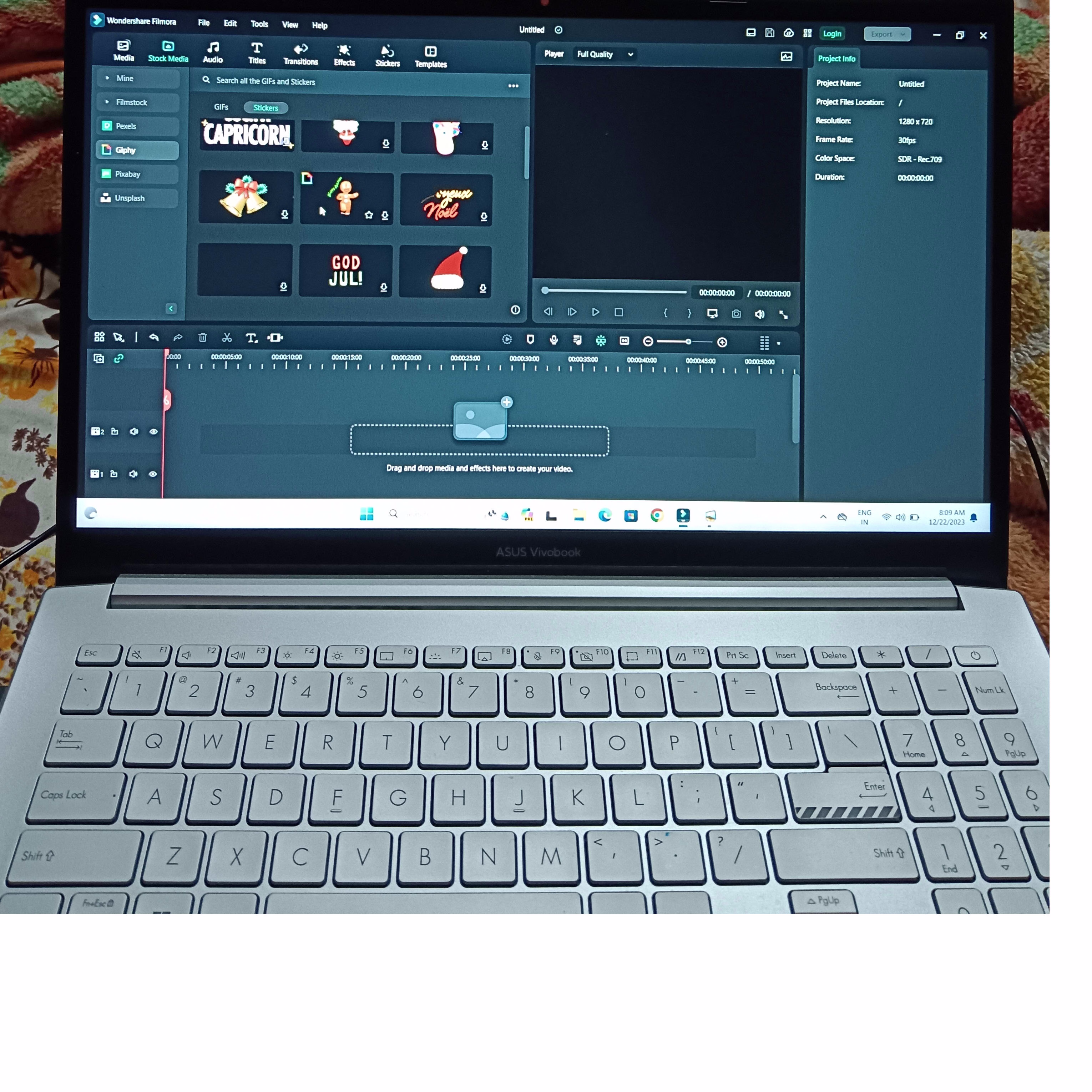 Placeholder project card media