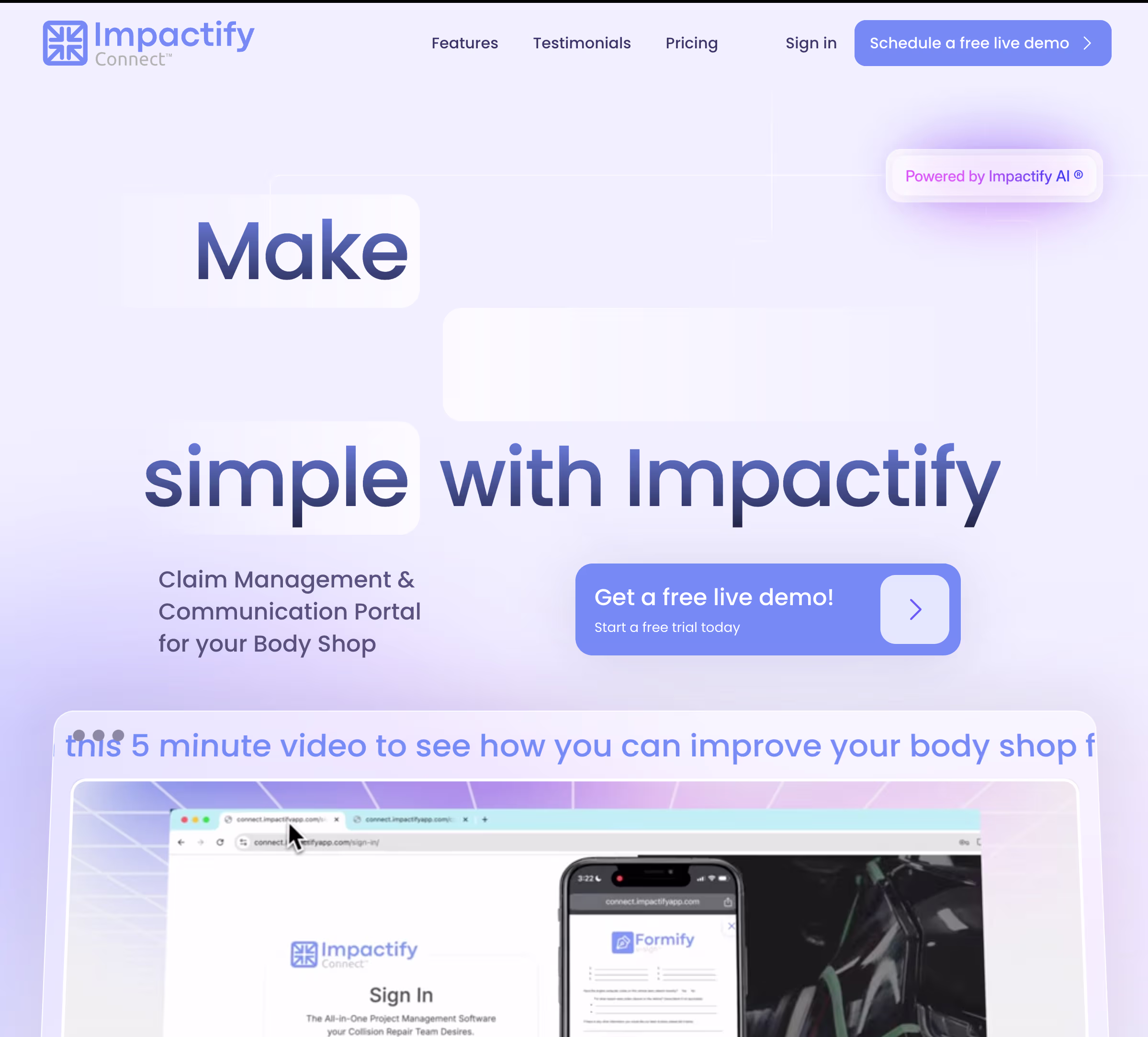 Placeholder project card media
