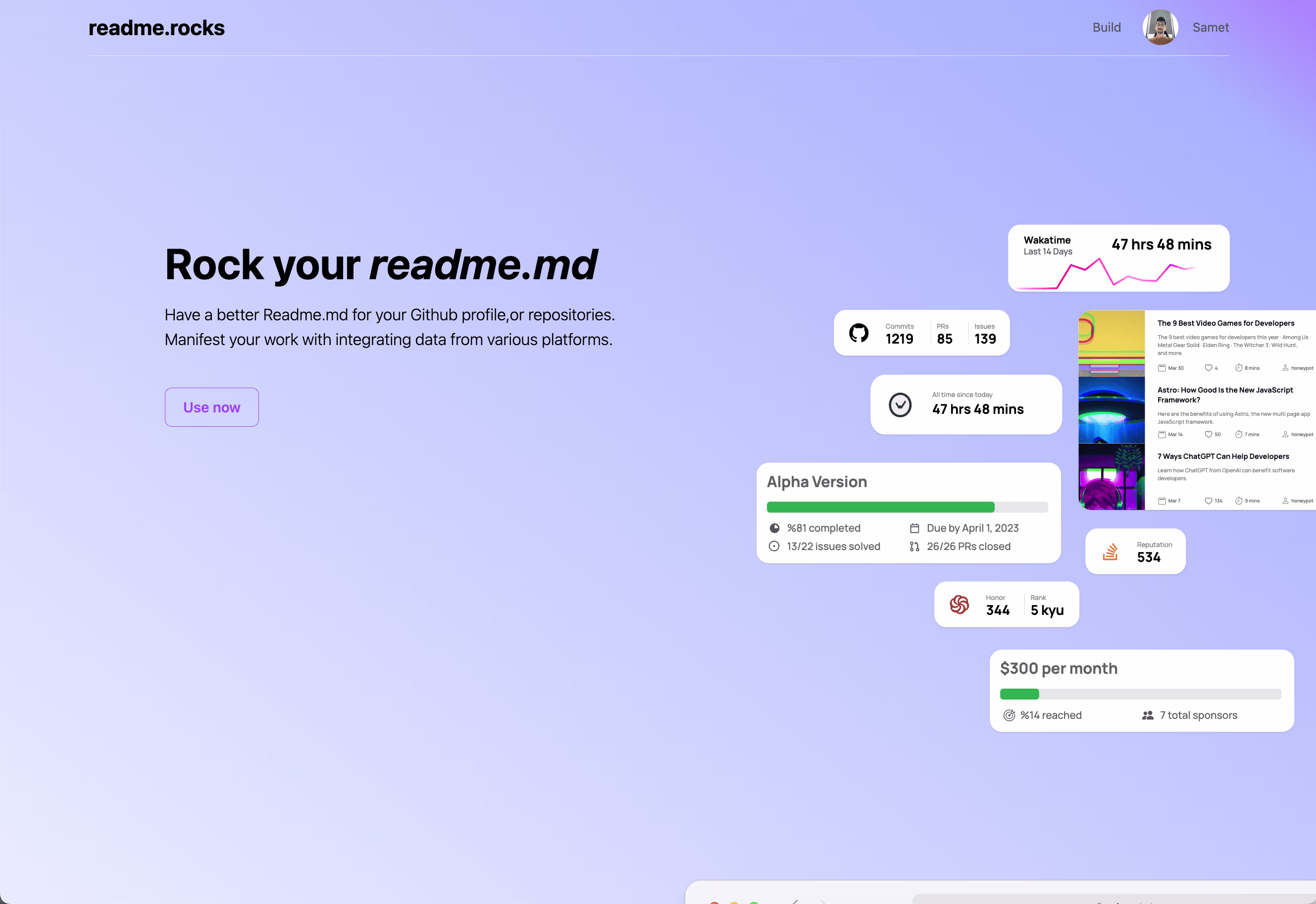 Placeholder project card media