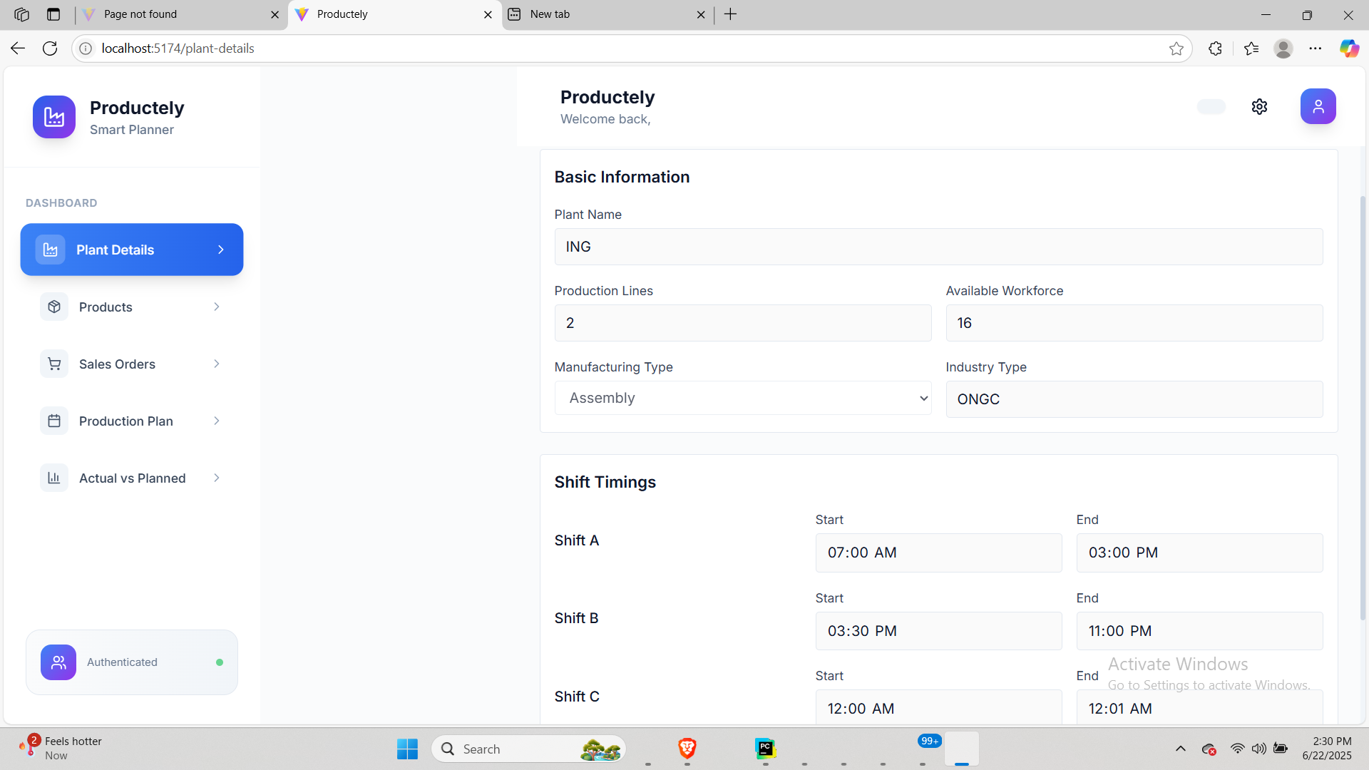 Placeholder project card media