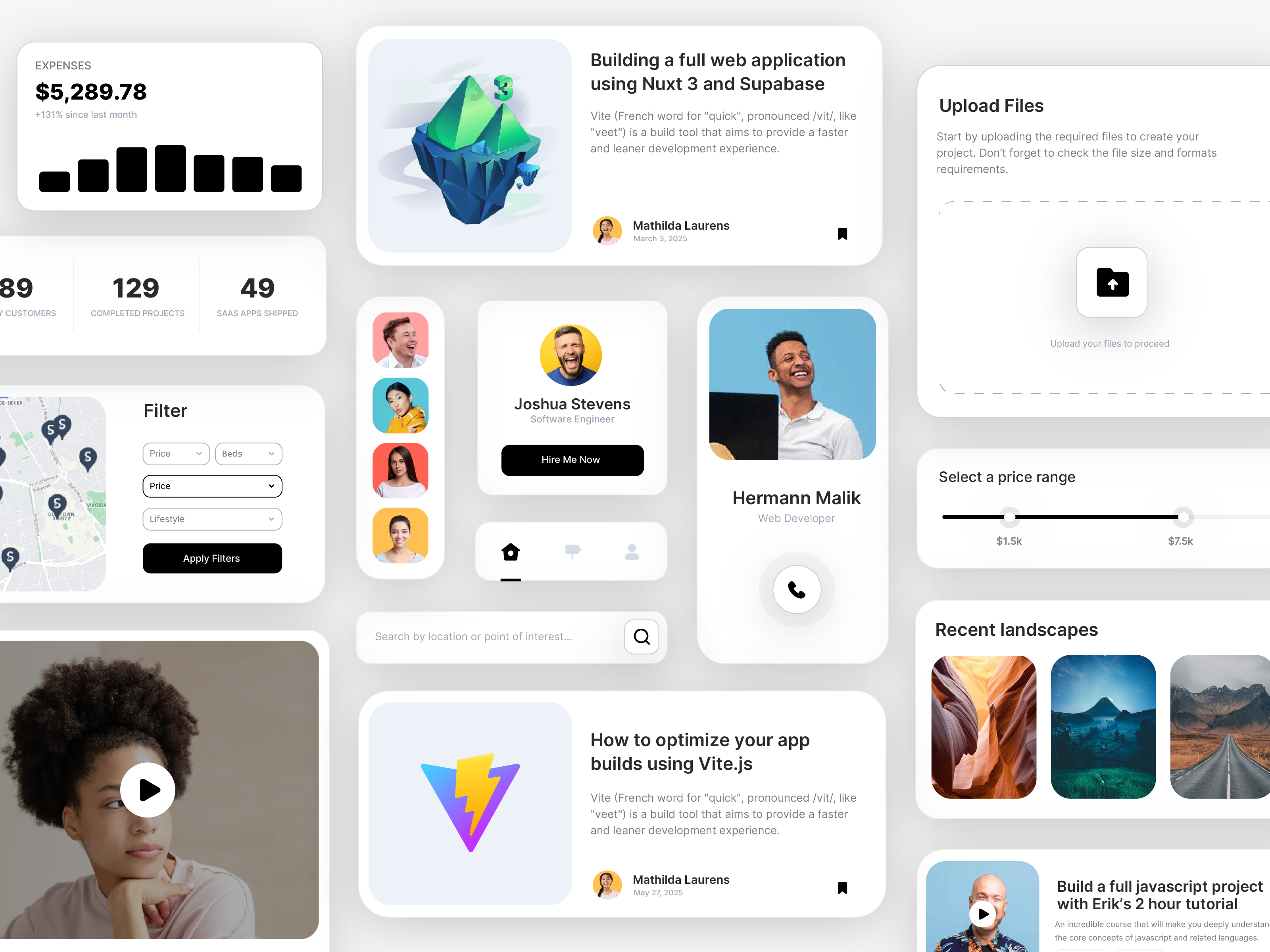 Placeholder project card media