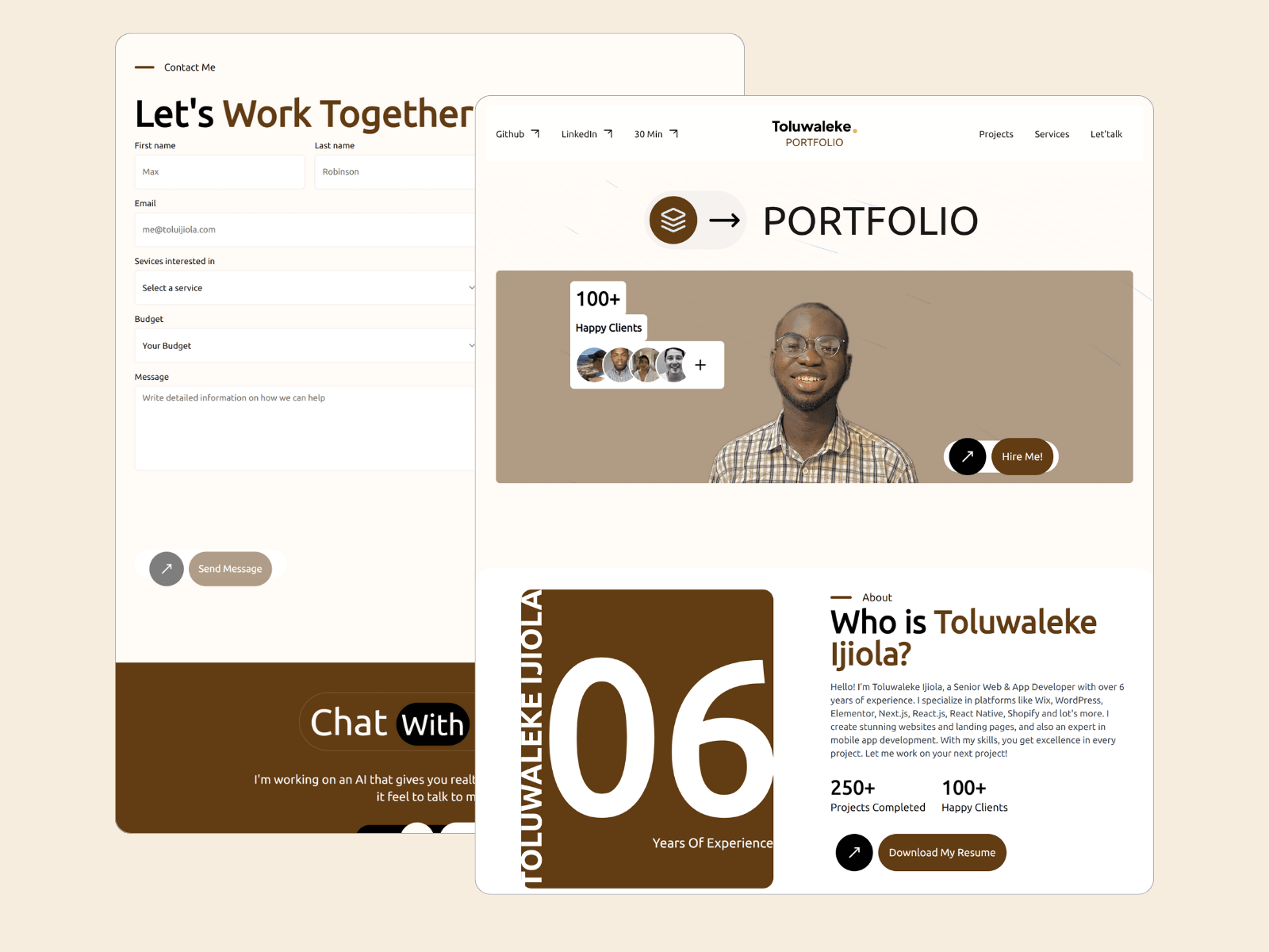 Placeholder project card media