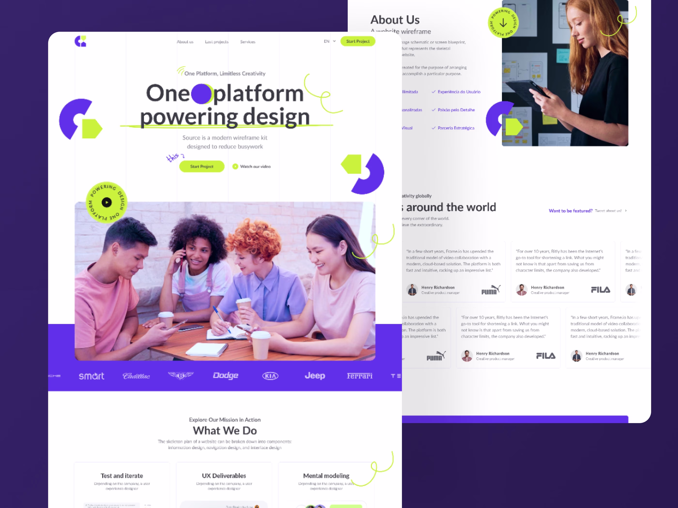 Placeholder project card media