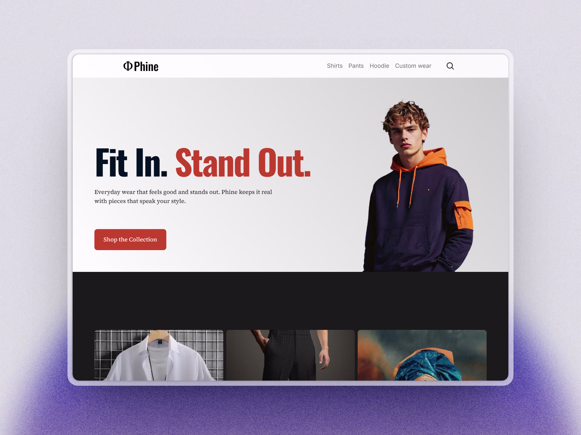 Placeholder project card media