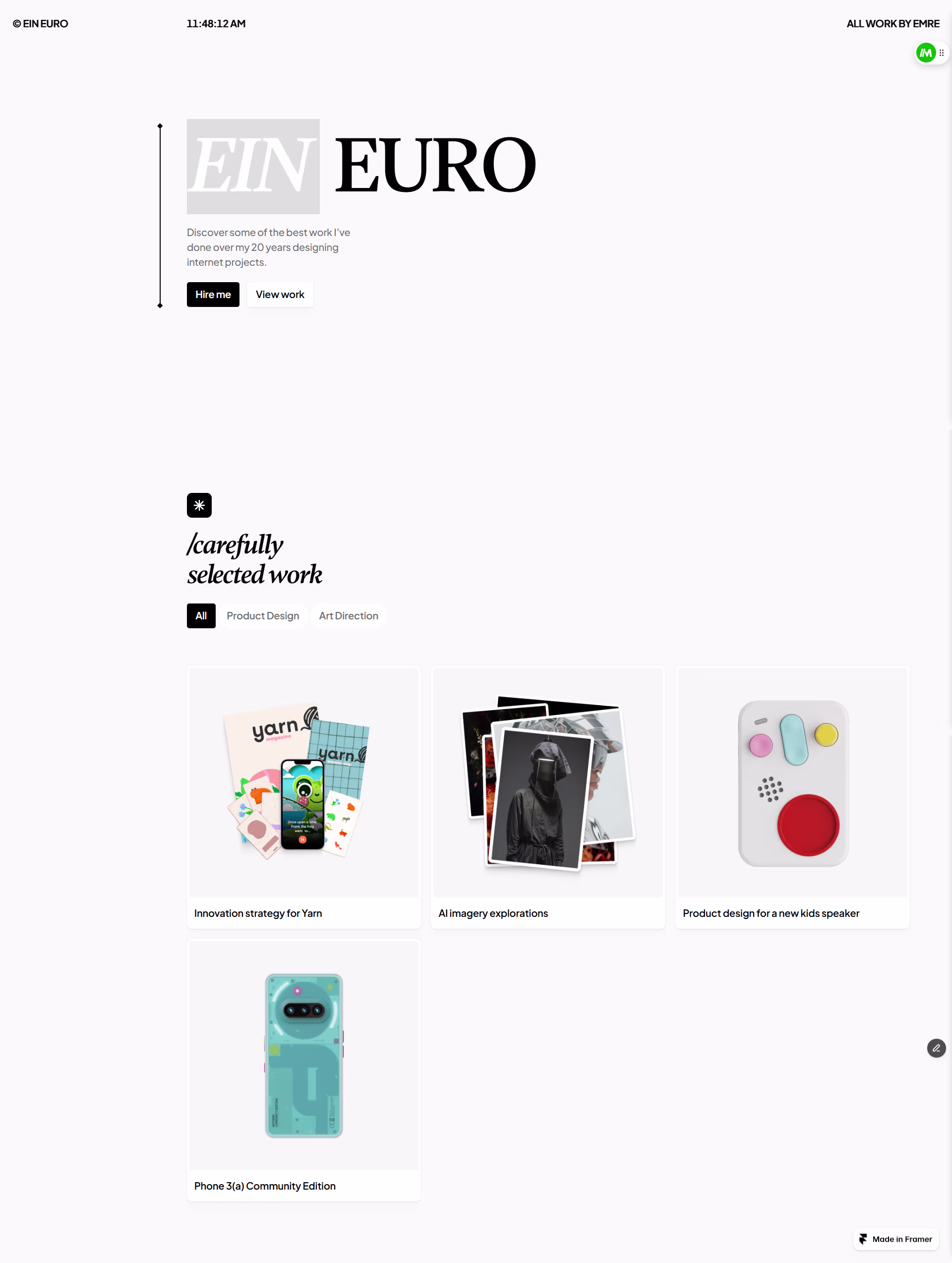 Placeholder project card media