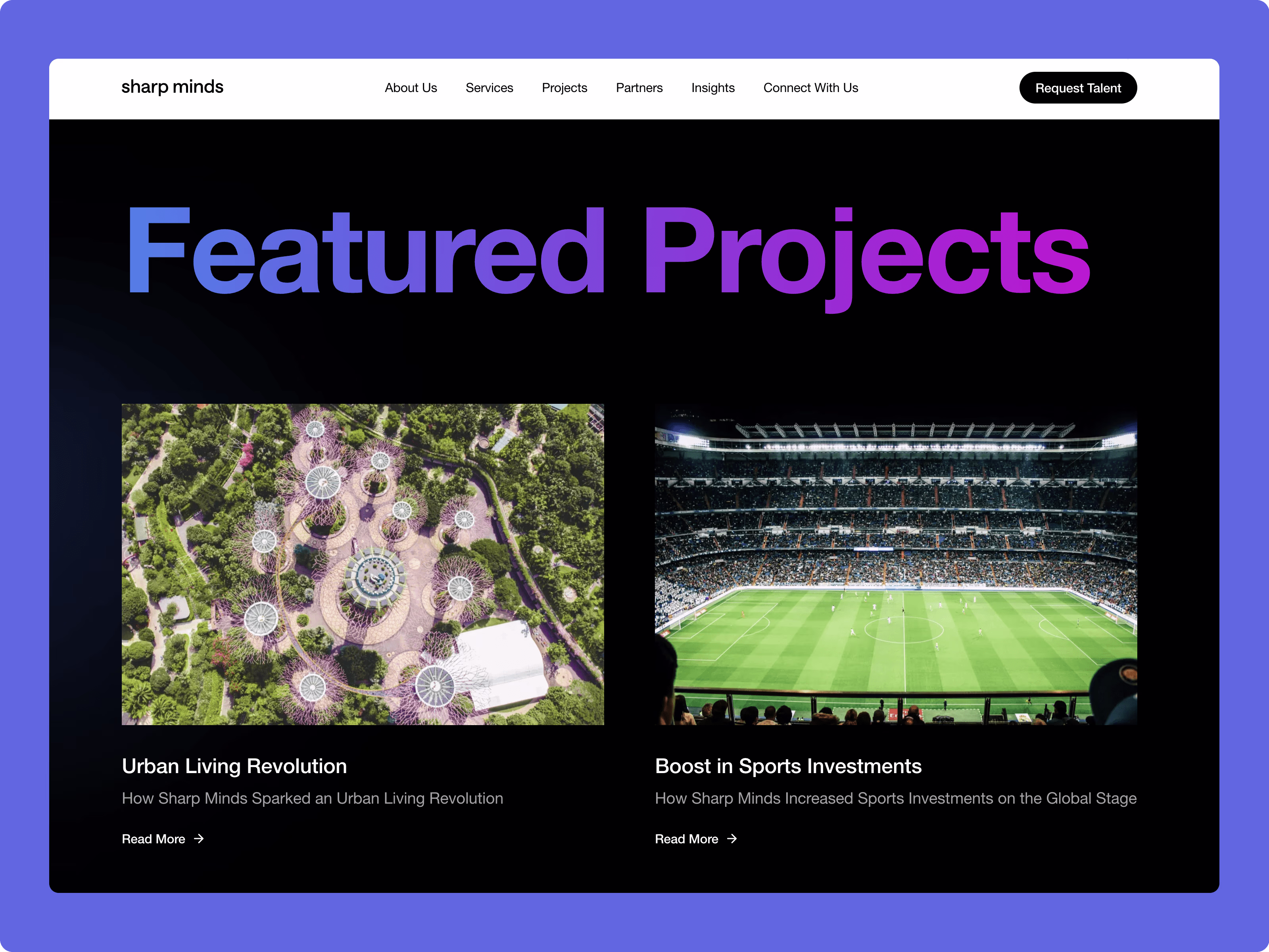 Placeholder project card media