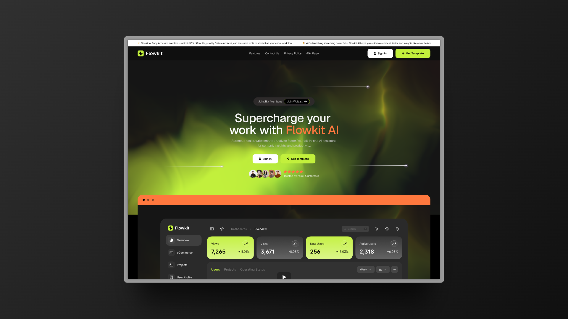 Placeholder project card media