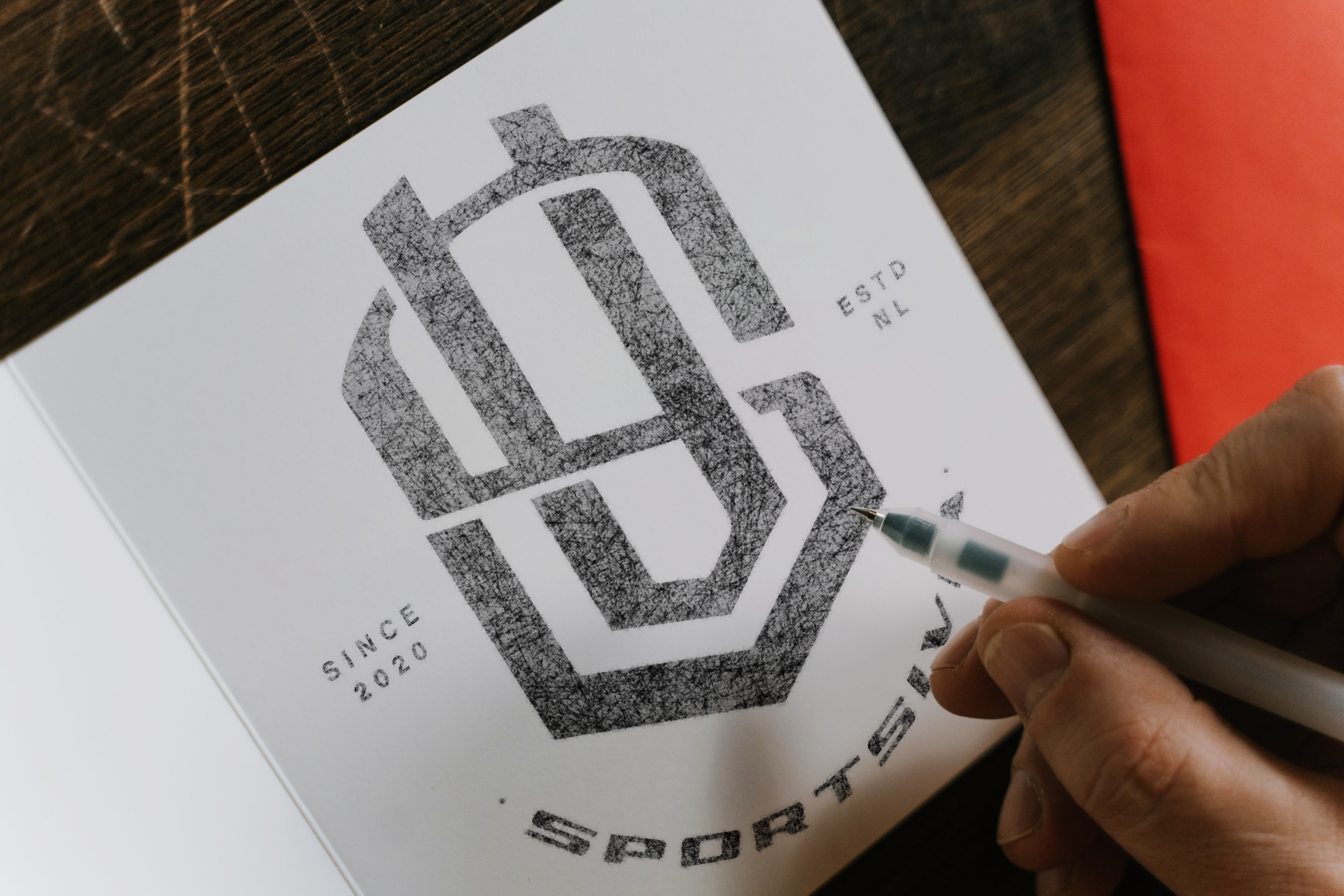 Vorax 2021/01 on Behance  Sports graphic design, Monogram logo