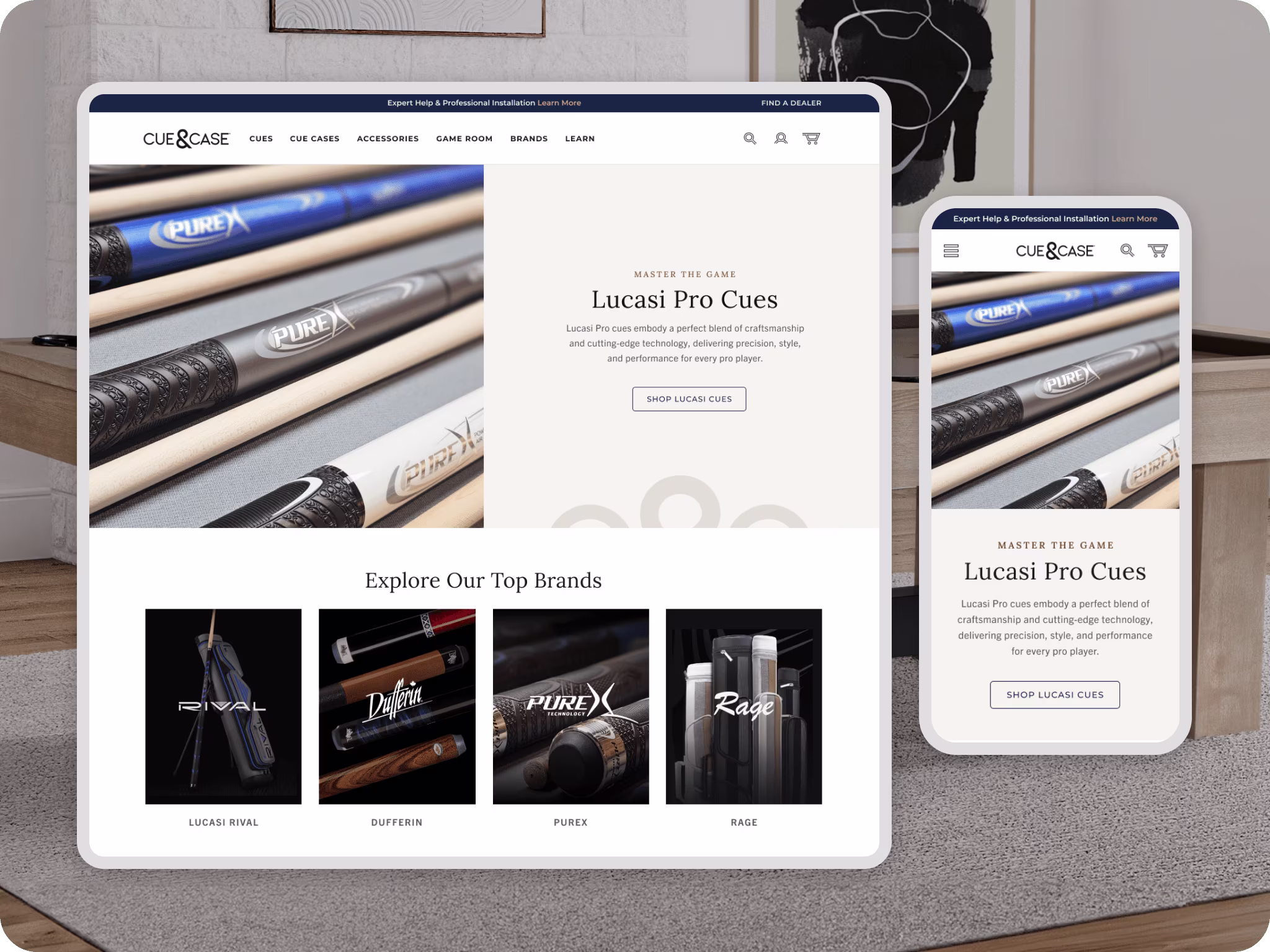 Placeholder project card media